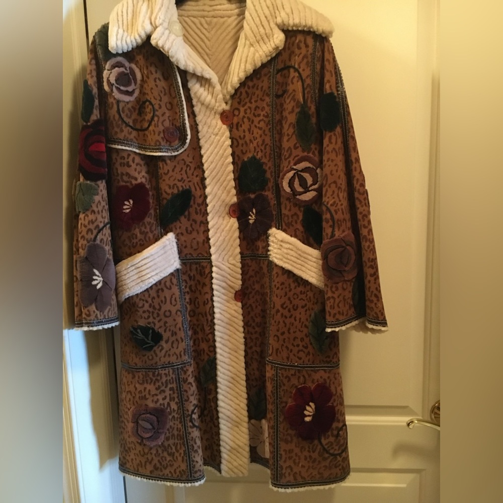 Zuki Sheared Beaver Reversible Coat